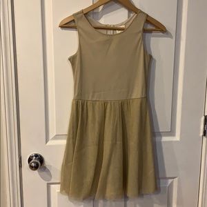 CraZy 8 gold metallic sheath dress, 14